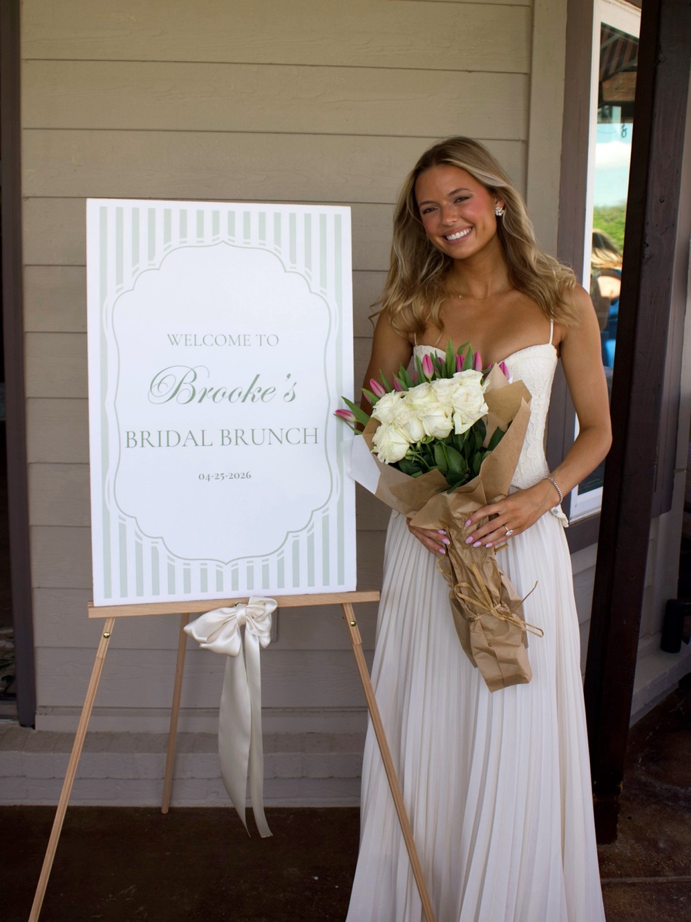 Fashion Nova Ivory Corset Maxi Dress - Picture 2 of 5